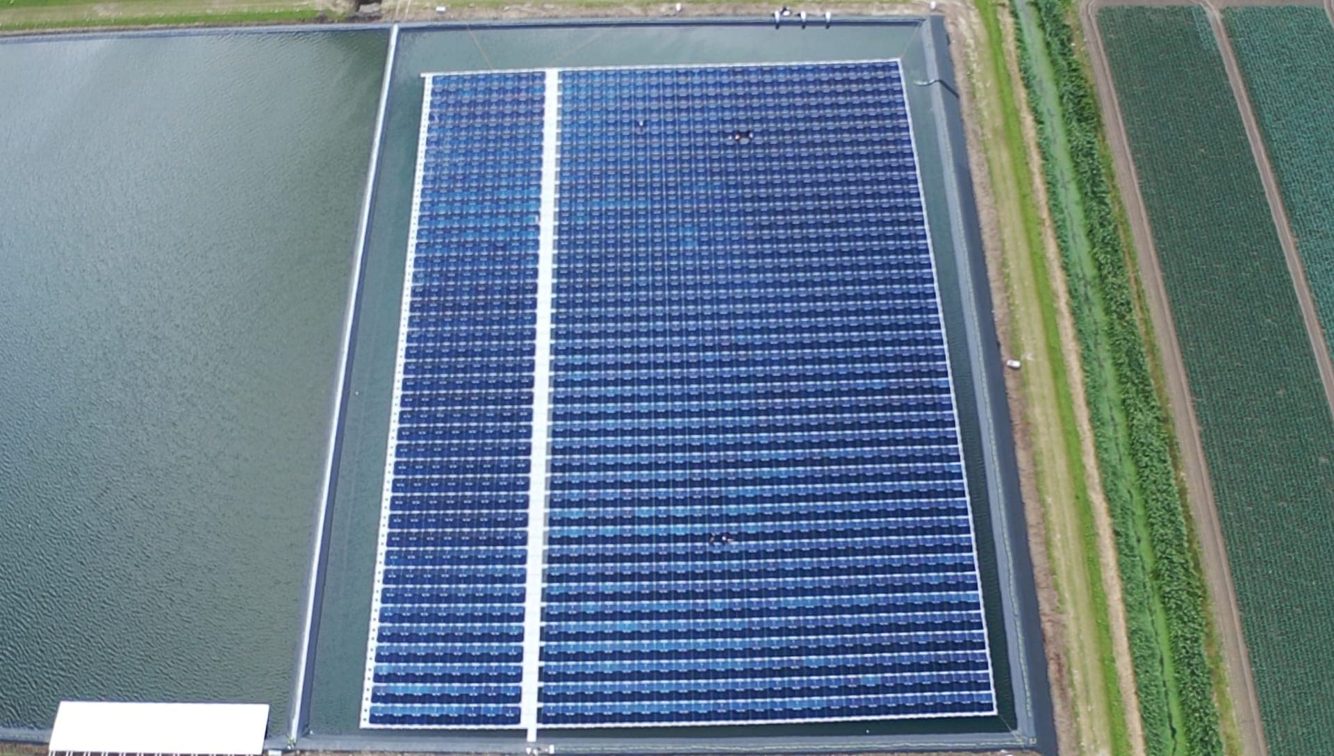 Agri-Solar Wasserbecken