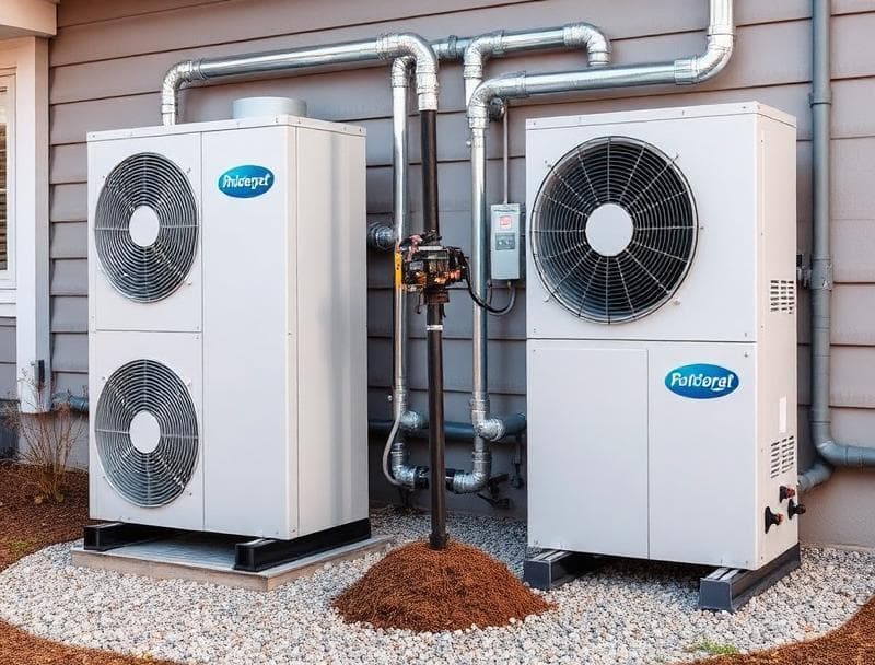 Wärmepumpe Installation