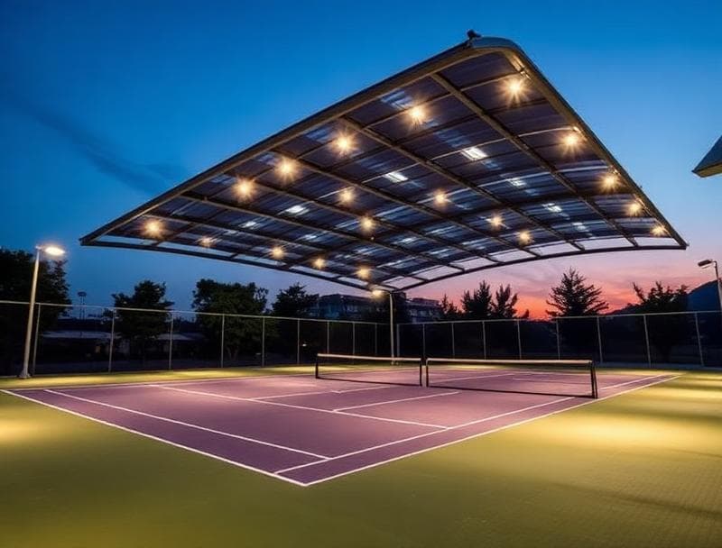 EverKinetiq padelbaan overkapping | EverKinetiq Belgium